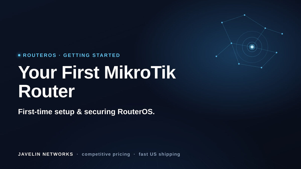 First MikroTik router setup and RouterOS security guide