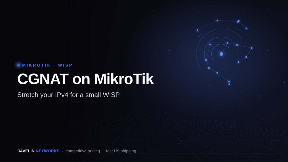 CGNAT on MikroTik for a small WISP