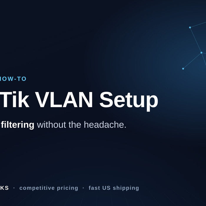 MikroTik VLAN setup with bridge VLAN filtering how-to