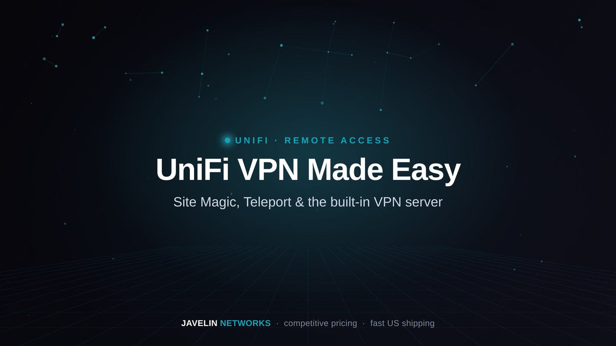 UniFi VPN — Site Magic and Teleport