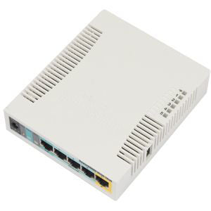 MikroTik RB951Ui-2HnD 2.4GHz 600MHz 5xLAN 802.11bgn PoE