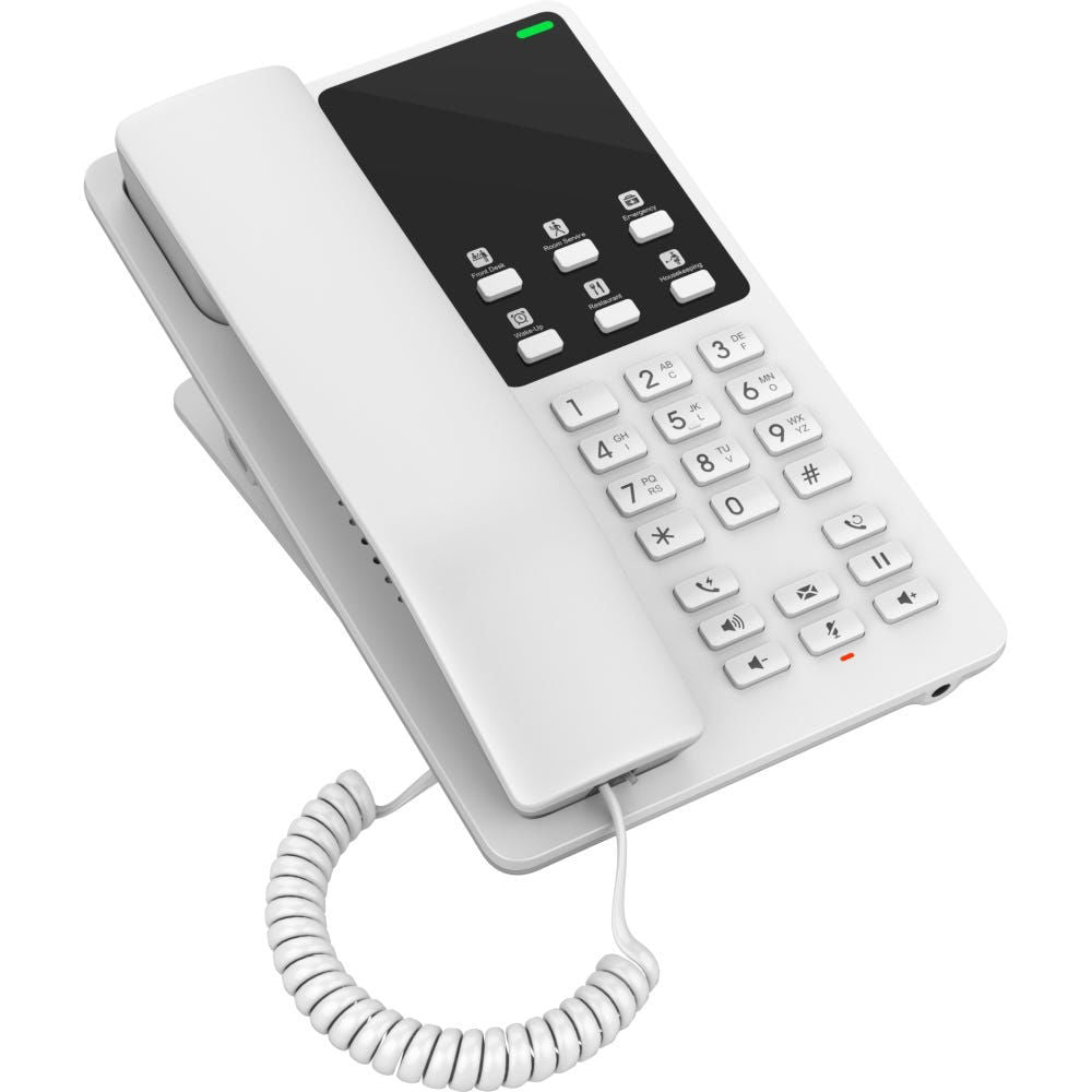 Grandstream Networks GHP620 Desktop Hotel Phone White
