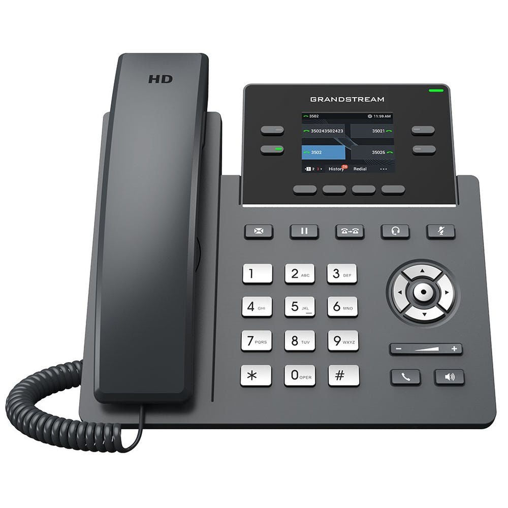 Grandstream Networks GRP2612W 4 Lines, 2 SIP Accounts,  with WiFi