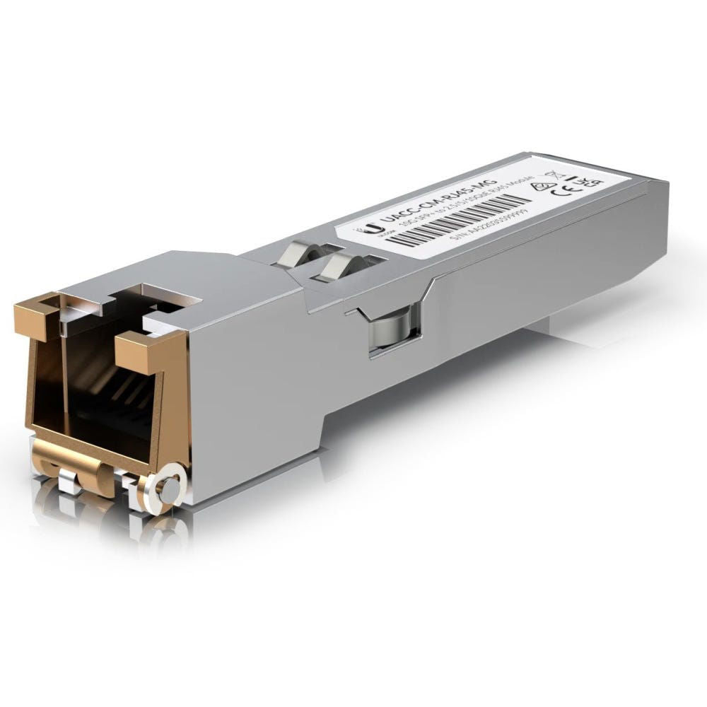 Ubiquiti UACC-CM-RJ45-MG 10G SFP+ to 10/5/2.5GbE RJ45 Module