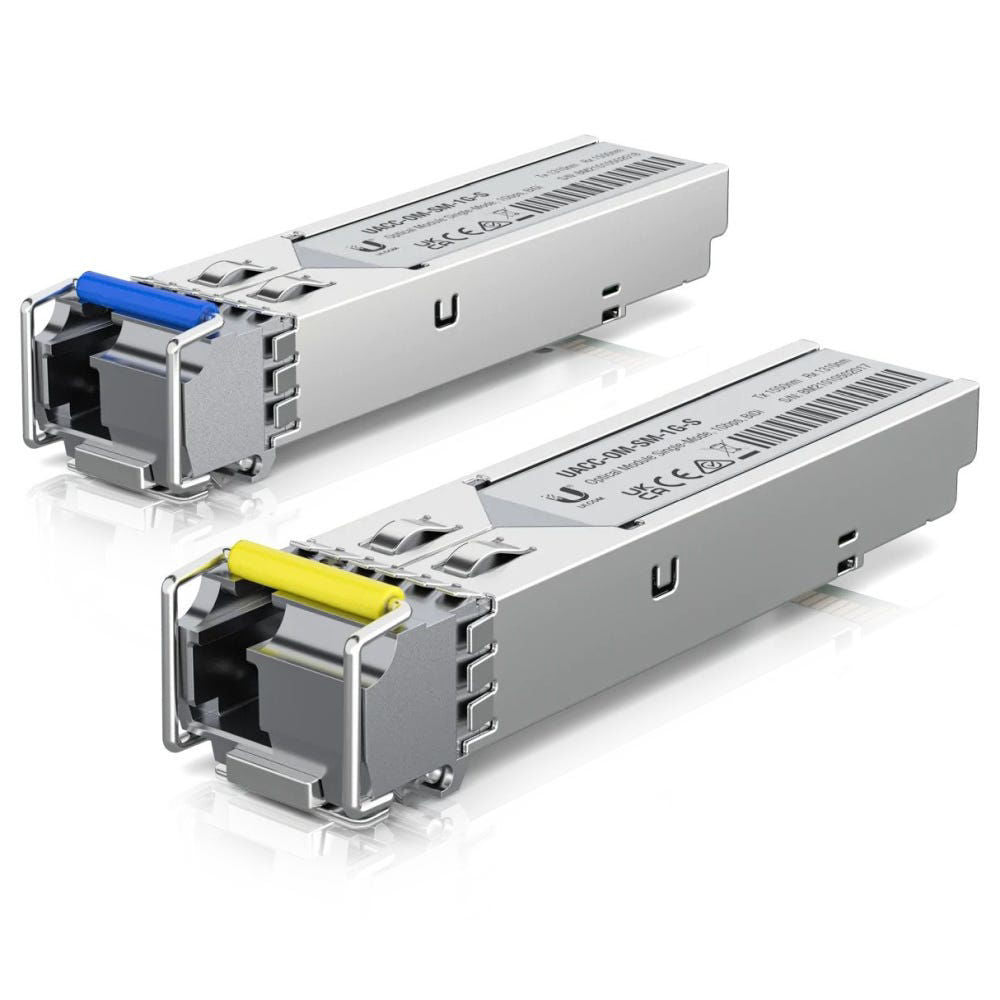 Ubiquiti UACC-OM-SM-1G-S-2 Optical Module Single-Mode 1Gbps 2Pk