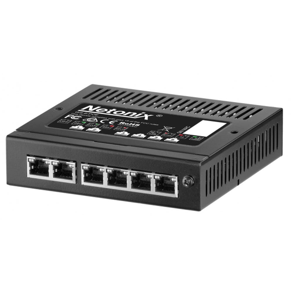 Netonix WS-6-MINI Mini Managed Passive PoE Switch