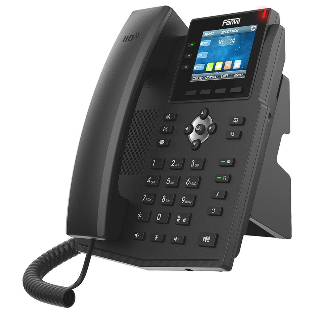 Fanvil X3U Pro Entry Level IP Phone 2.8in Color Display
