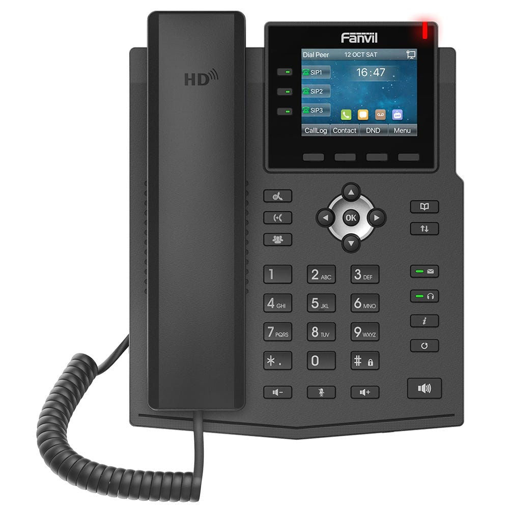 Fanvil X3U Pro Entry Level IP Phone 2.8in Color Display