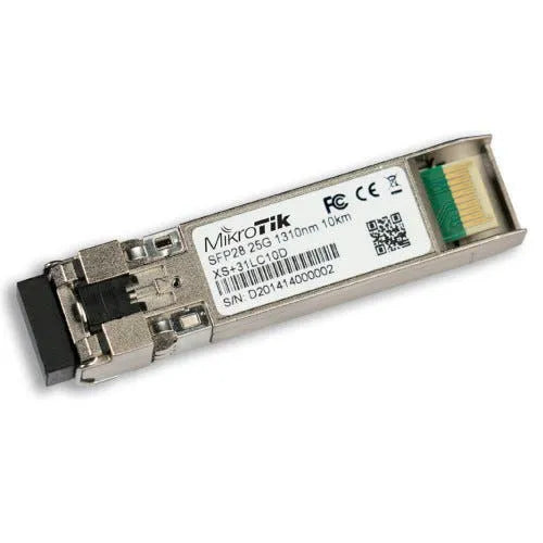 MikroTik XS+31LC10D 1.25G SFP, 10G SFP+, 25G SFP28 Module