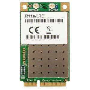 MikroTik R11e-LTE LTE miniPCI-e 1/2/3/5/7/8/20/38/40 Bands