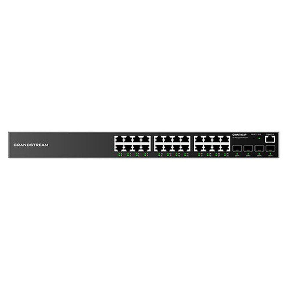 Grandstream Networks GWN7803P PoE Network Switch 24xGigE 4xSFP