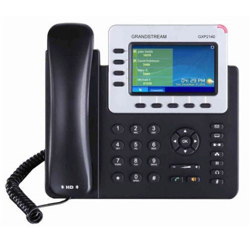Grandstream Networks GXP2140 Enterprise 4 Line VoIP Deskset TFT LCD