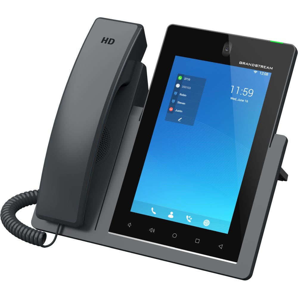 Grandstream Networks GXV3470 Android11 Video IP Phone 16 Line 7in LCD