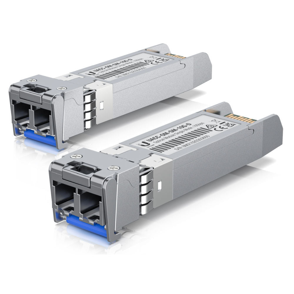 Ubiquiti UACC-OM-SM-10G-D-2 Optical Module Single-Mode Duplex 10Gbps 2Pk