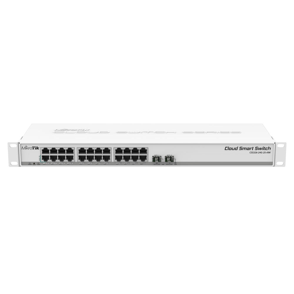 MikroTik CSS326-24G-2S+RM Cloud Smart Switch SwOS 24xGb 2xSFP+