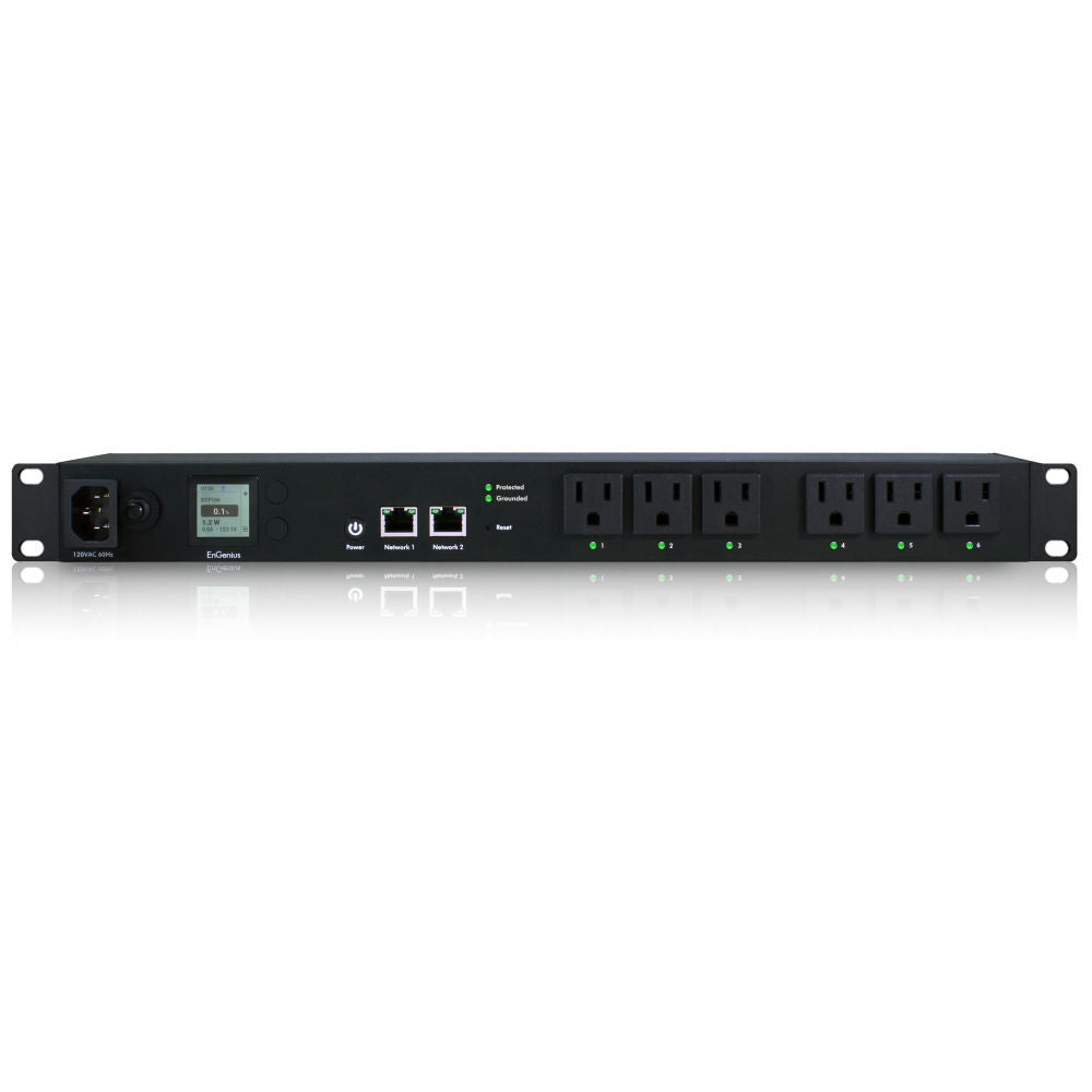 EnGenius ECP106 Cloud Managed 6 Outlet Smart PDU