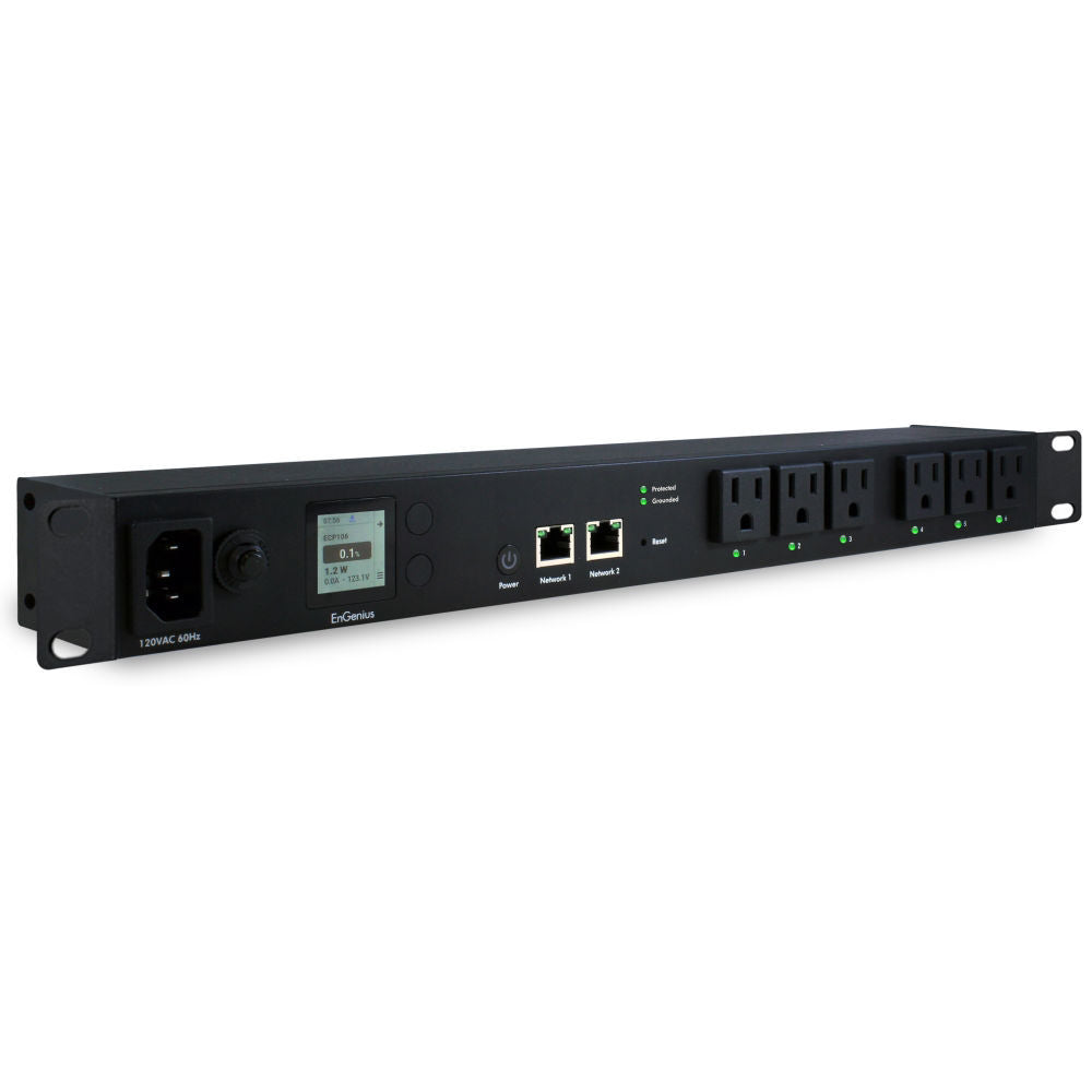 EnGenius ECP106 Cloud Managed 6 Outlet Smart PDU