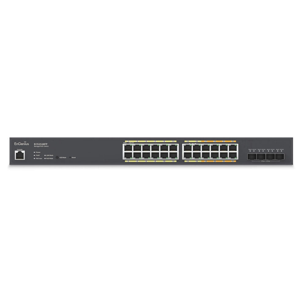 EnGenius ECS2528FP Cloud 24-Port 410W PoE+ Switch