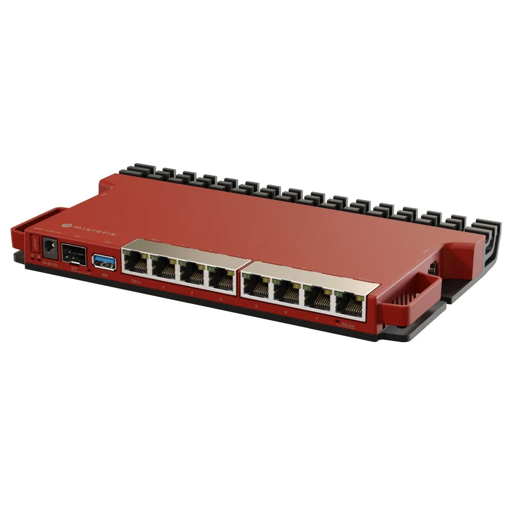 MikroTik L009UiGS-RM 8xGb 802.3af/at