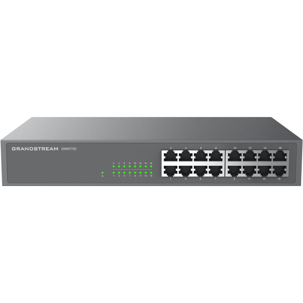 Grandstream GWN7702P PoE Network Switch 16xGigE 8xPoE