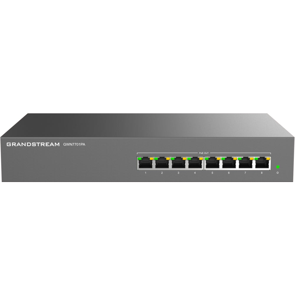 Grandstream GWN7701PA PoE Network Switch 8xGigE 8xPoE