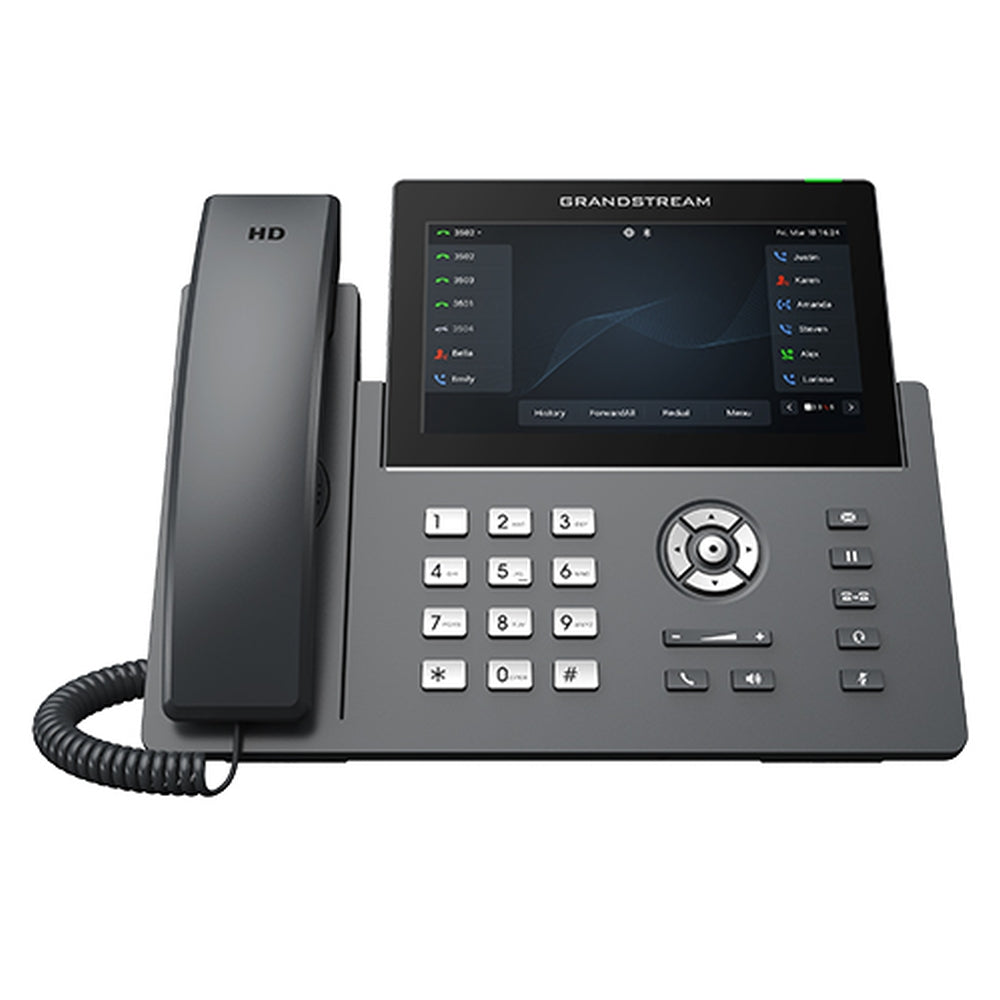 Grandstream Networks GRP2670 12 Lines 6 SIP Accts PoE+ GigE WiFi 7in
