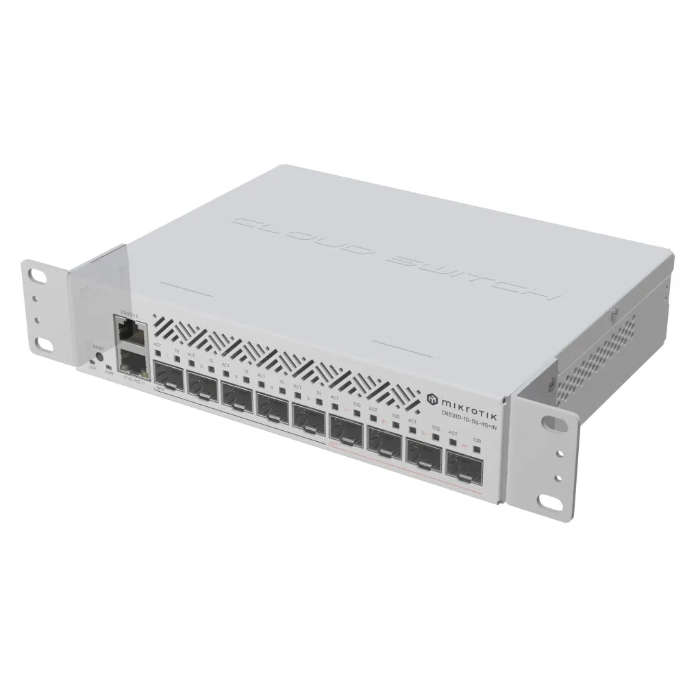 MikroTik RMK-2/10 1U Dual/10in Rackmount Kit
