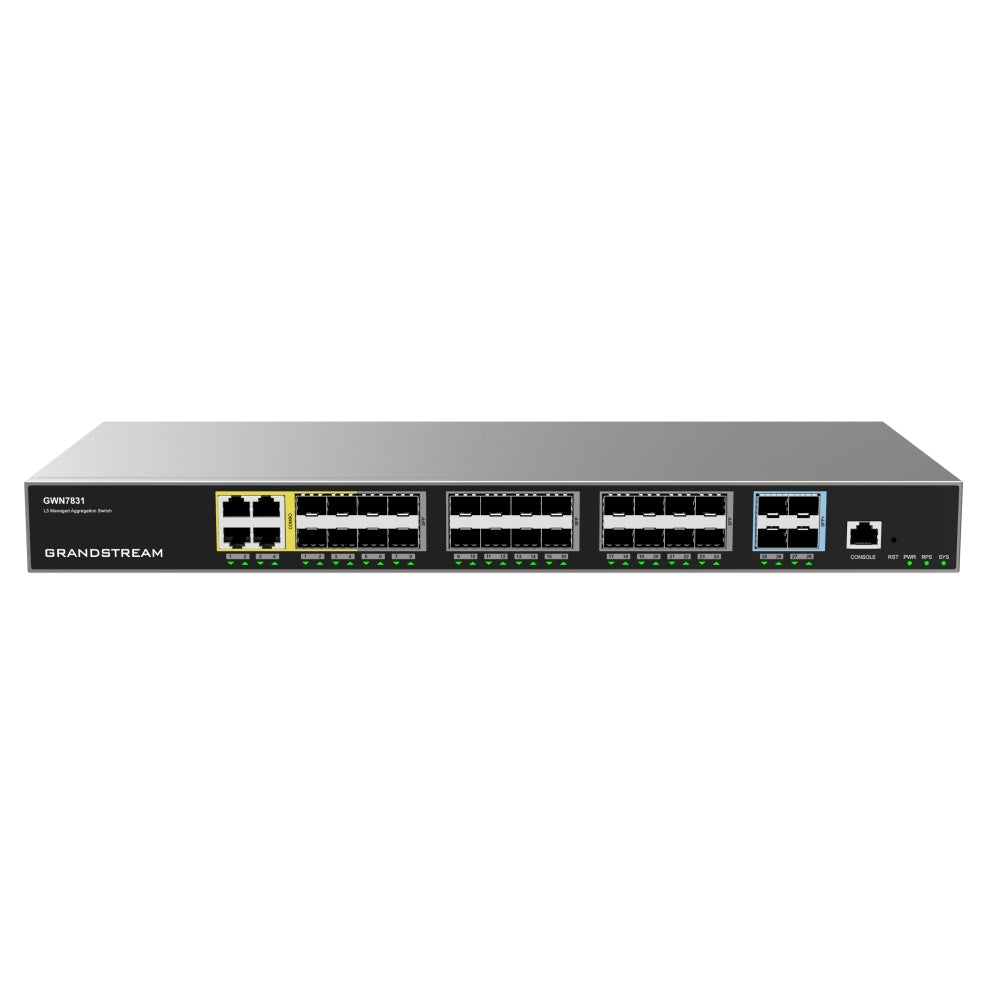 Grandstream Networks GWN7831 Aggregation Switch 24xSFP 4xSFP/GigE