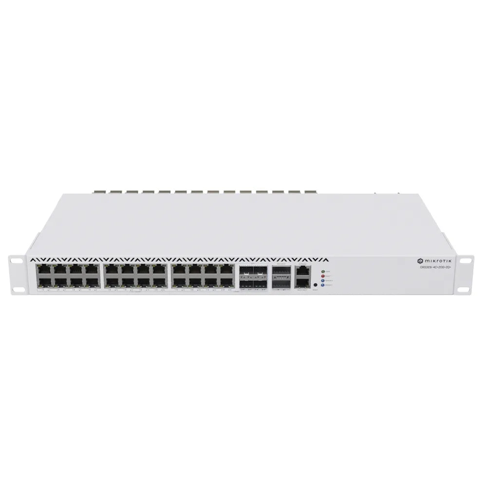 MikroTik CRS326-4C+20G+2Q+RM Cloud Router Switch 650MHz 20x2.5Gb 4xSFP+
