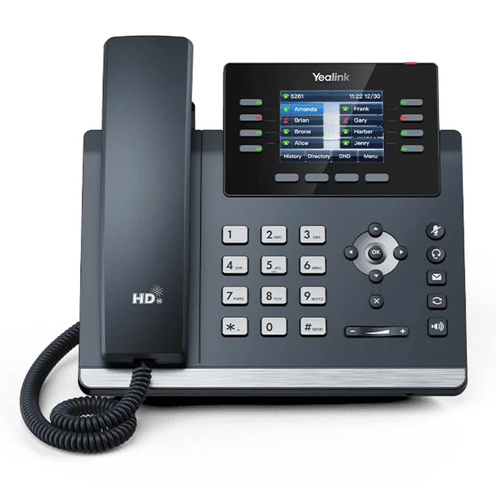 Yealink SIP-T44W IP Phone 2.8in Color Display+12 Lines+ WiFi
