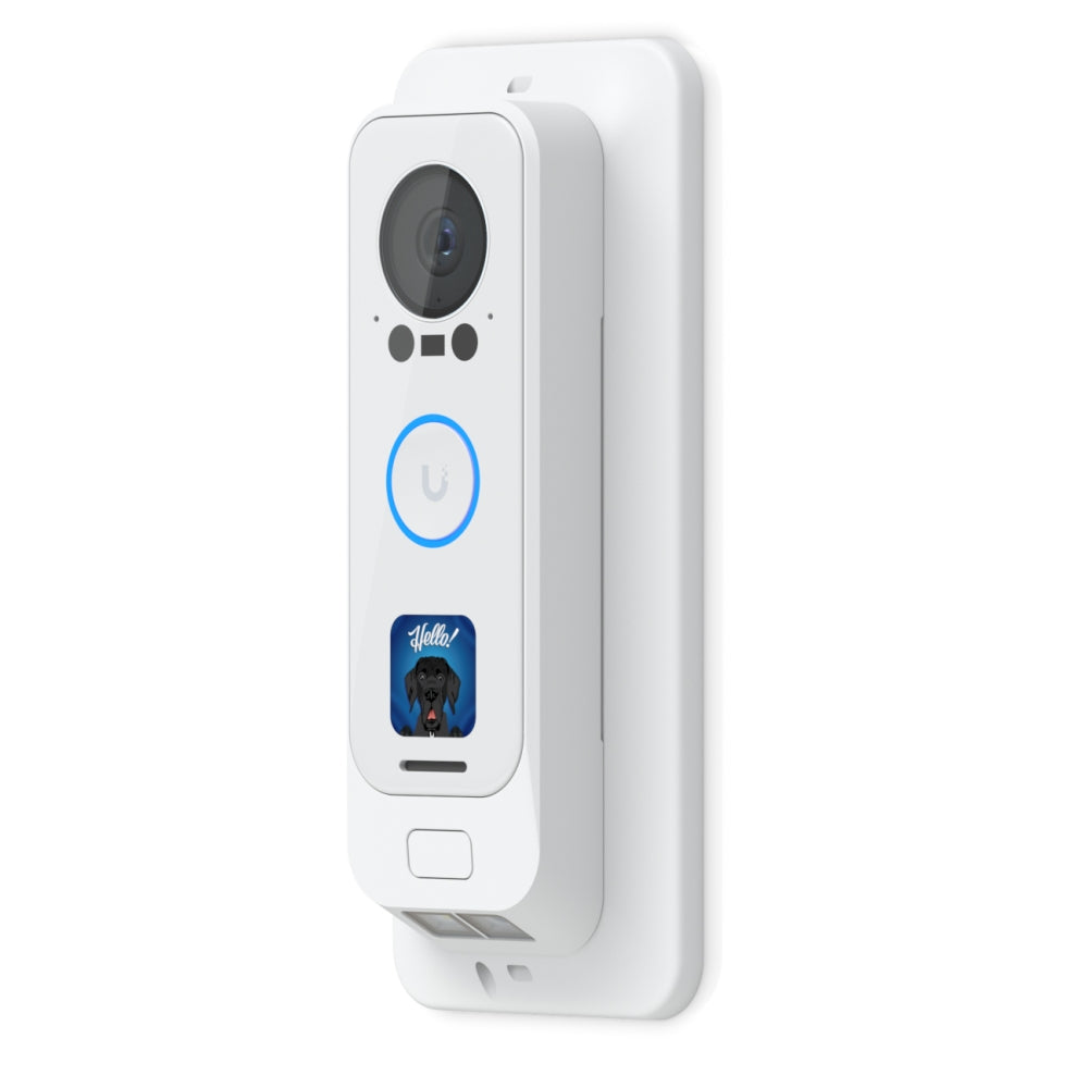 Ubiquiti UACC-G4-Doorbell-Pro-PoE-Gang-Box-White G4 Doorbell Gang Box Mount White