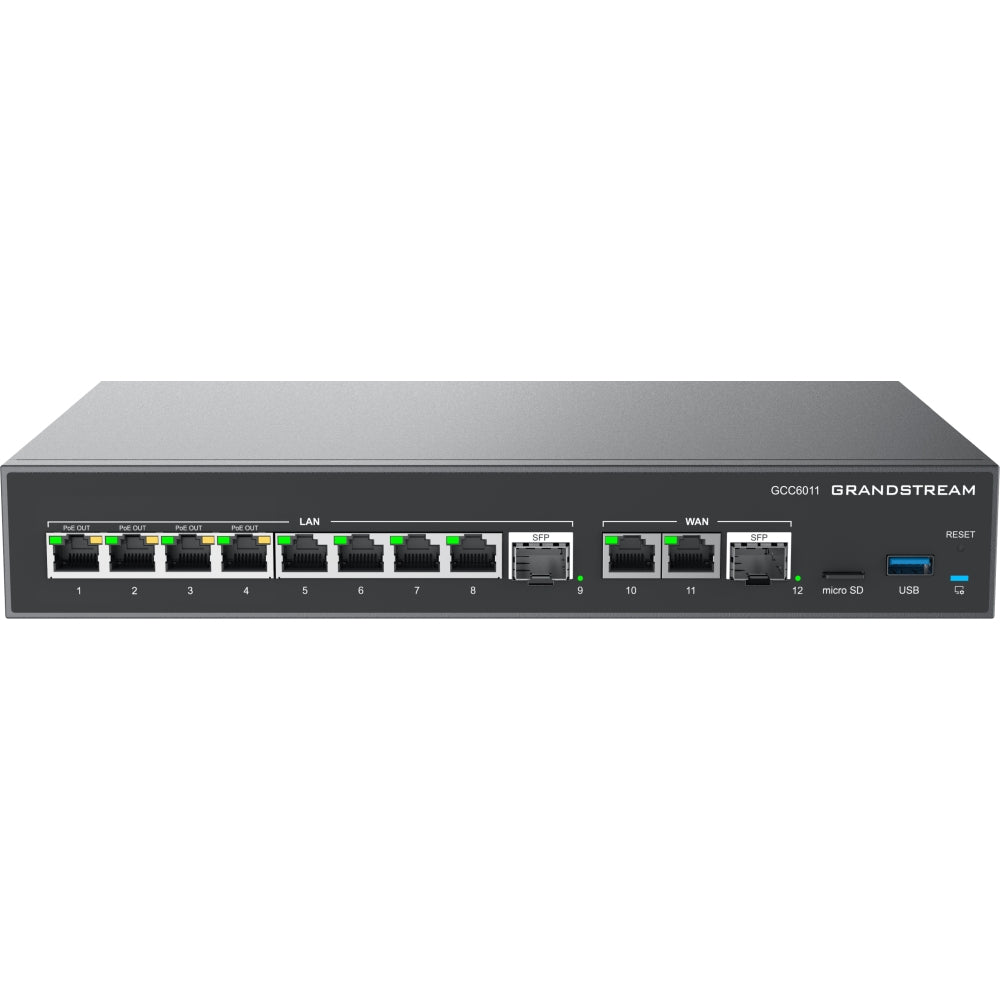 Grandstream Networks GCC6011 IPPBX+10xGigE Switch