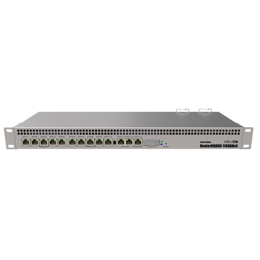 MikroTik RB1100Dx4 1.4GHz Quad Core 60GB 13xGb LAN L6 Dude
