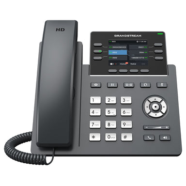 Grandstream GRP2613W 6 Lines 6 SIP Accts PoE+ GigE WiFI 2.8in Screen