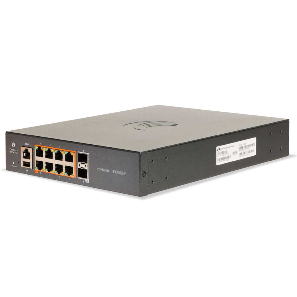 Cambium MX-EX1010PxA-1 cnMatrix EX1010-P Ethernet Switch USA
