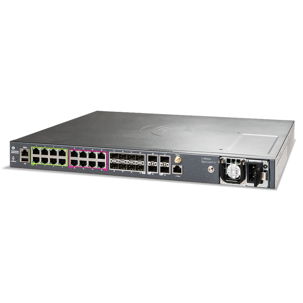 Cambium MXTX2028GFPA11 cnMatrix TX 2028RF-F Ethernet PoE USA