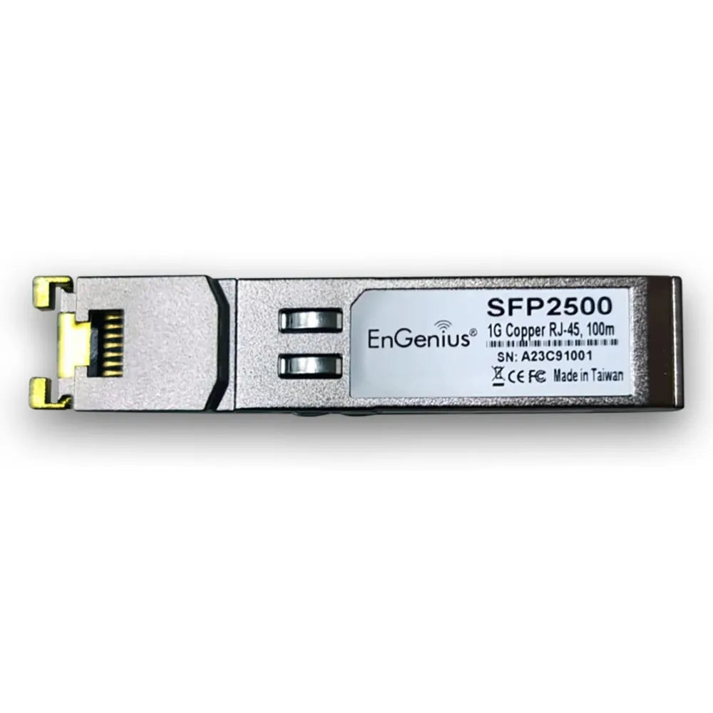 EnGenius SFP2500 SFP 1000BASE-T Fiber-to-Copper Transciever 100m