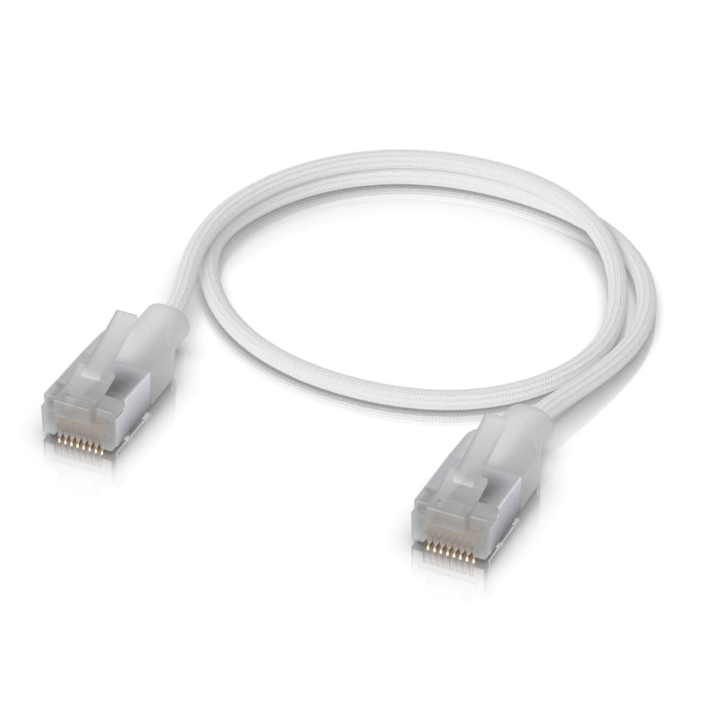 Ubiquiti UACC-Cable-Patch-EL-C6A-0.3M-W UniFi Premium Patch Cable .03m