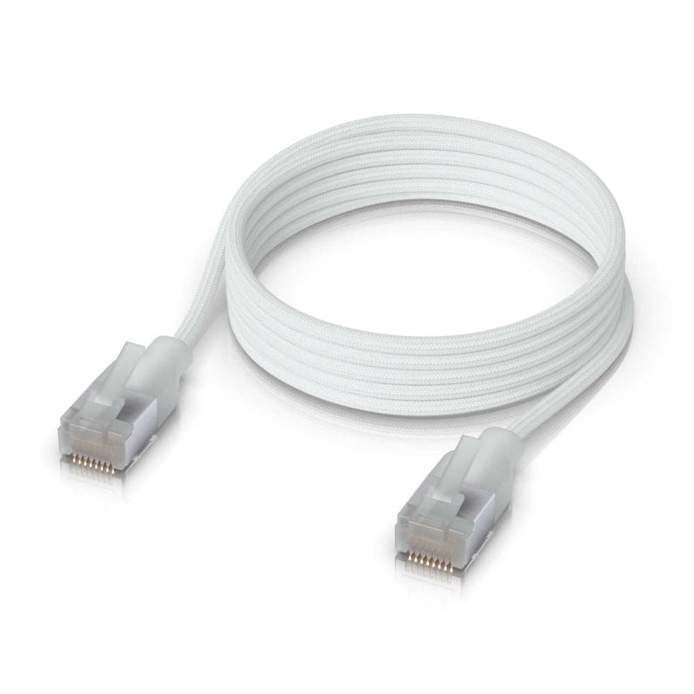 Ubiquiti UACC-Cable-Patch-EL-C6A-1M-W UniFi Premium Patch Cable 1m White