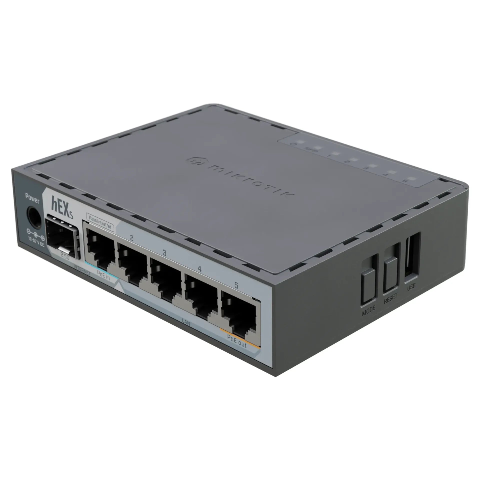MIkroTik E60iUGS hEX S 512MB 5xGb USB-A L4