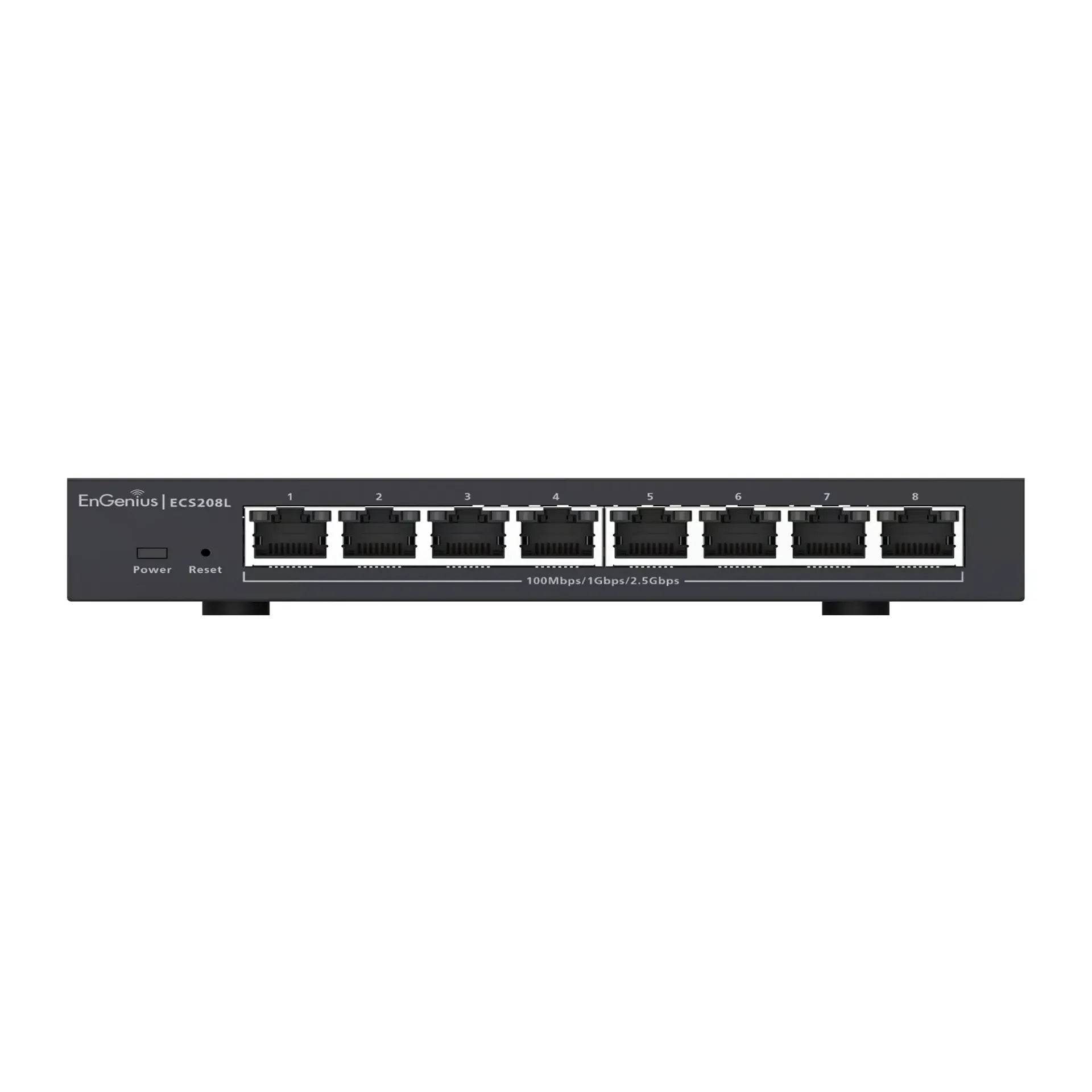 EnGenius ECS208L Cloud Lite Managed 2.5G 8-Port Desktop Switch