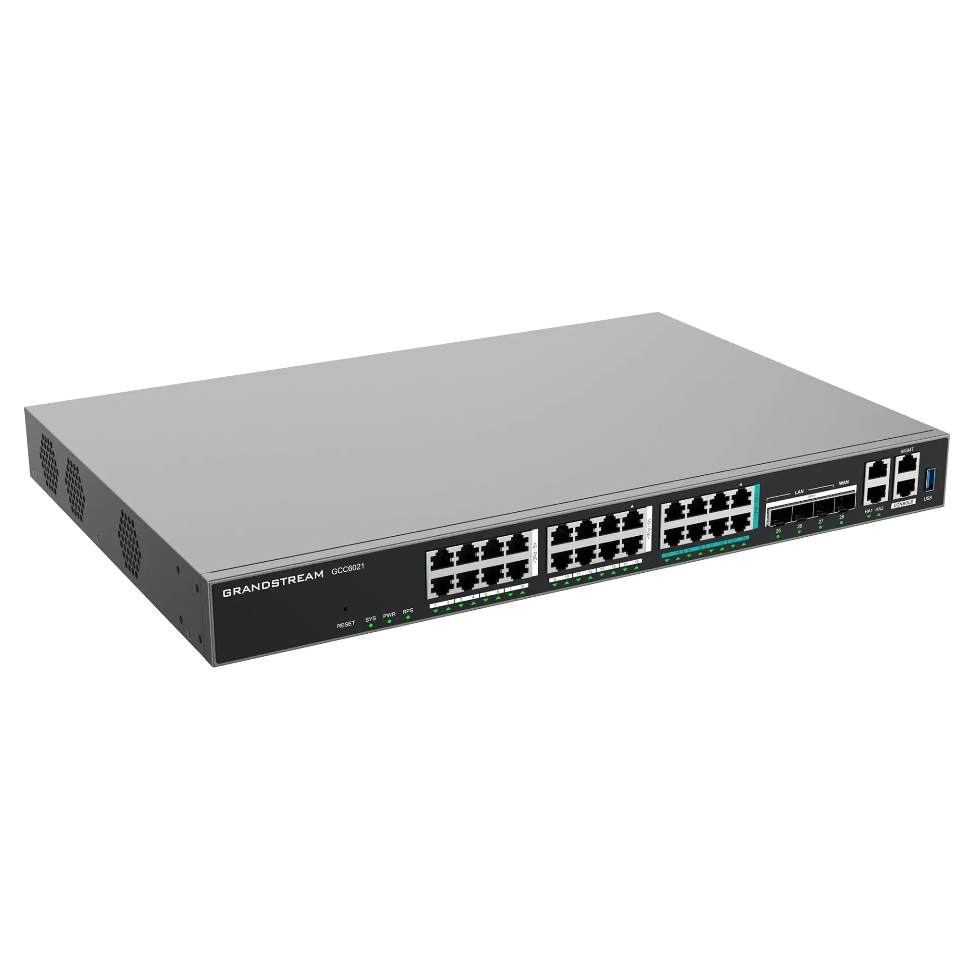 Grandstream GCC6021 Grandstream GCC6021 IPPBX 4xSFP+ 8x2.5 Gigabit 16xGigabit Switch