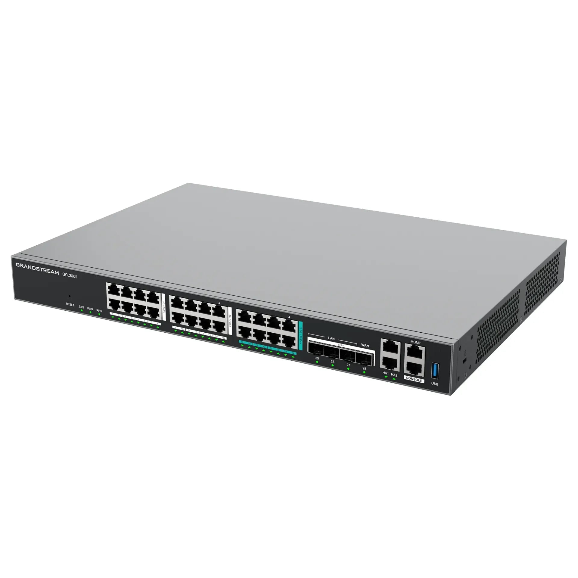 Grandstream GCC6021 Grandstream GCC6021 IPPBX 4xSFP+ 8x2.5 Gigabit 16xGigabit Switch