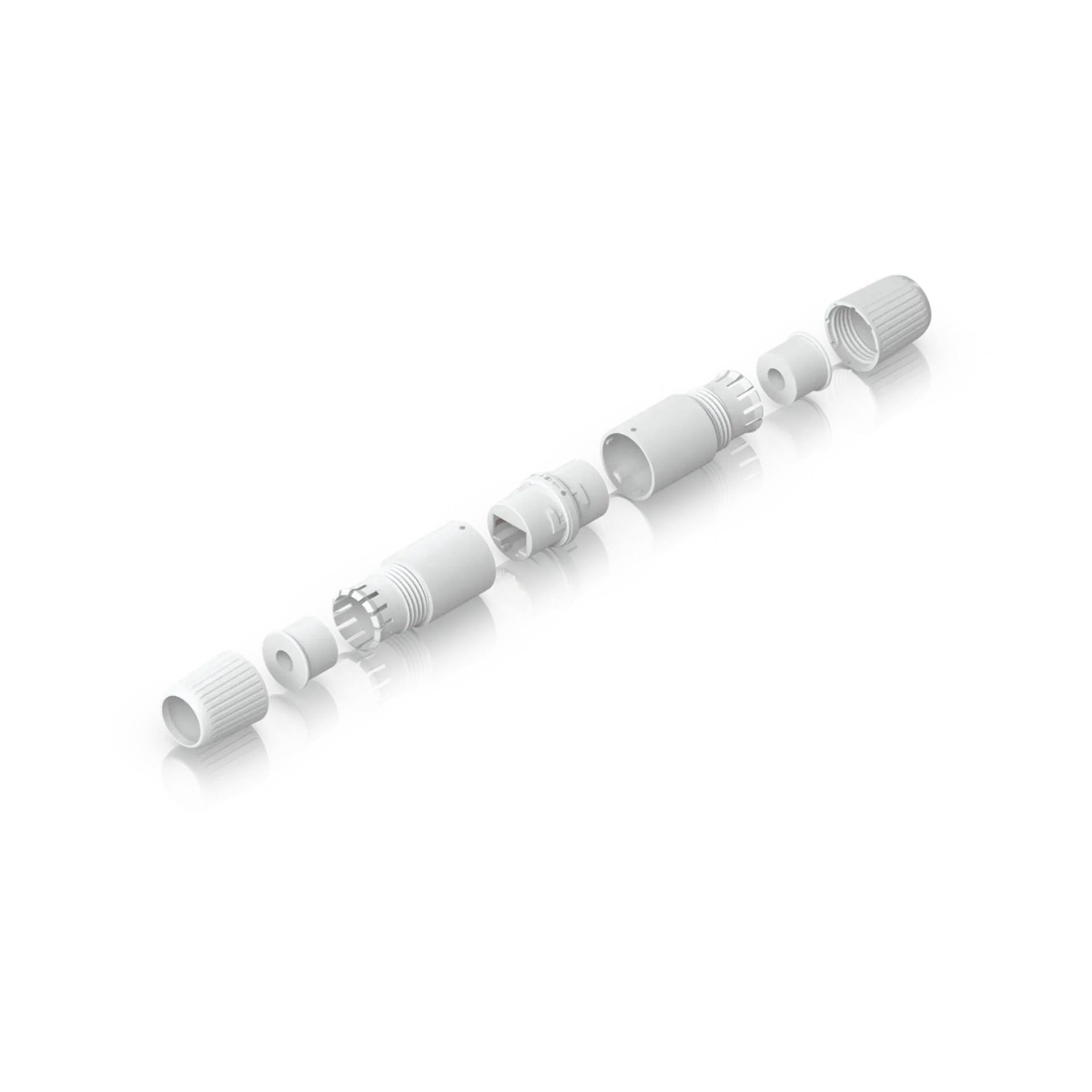 Ubiquiti UACC-RJ45-Coupler-C6A-Outdoor RJ45 Inline Coupler Outdoor 2pk