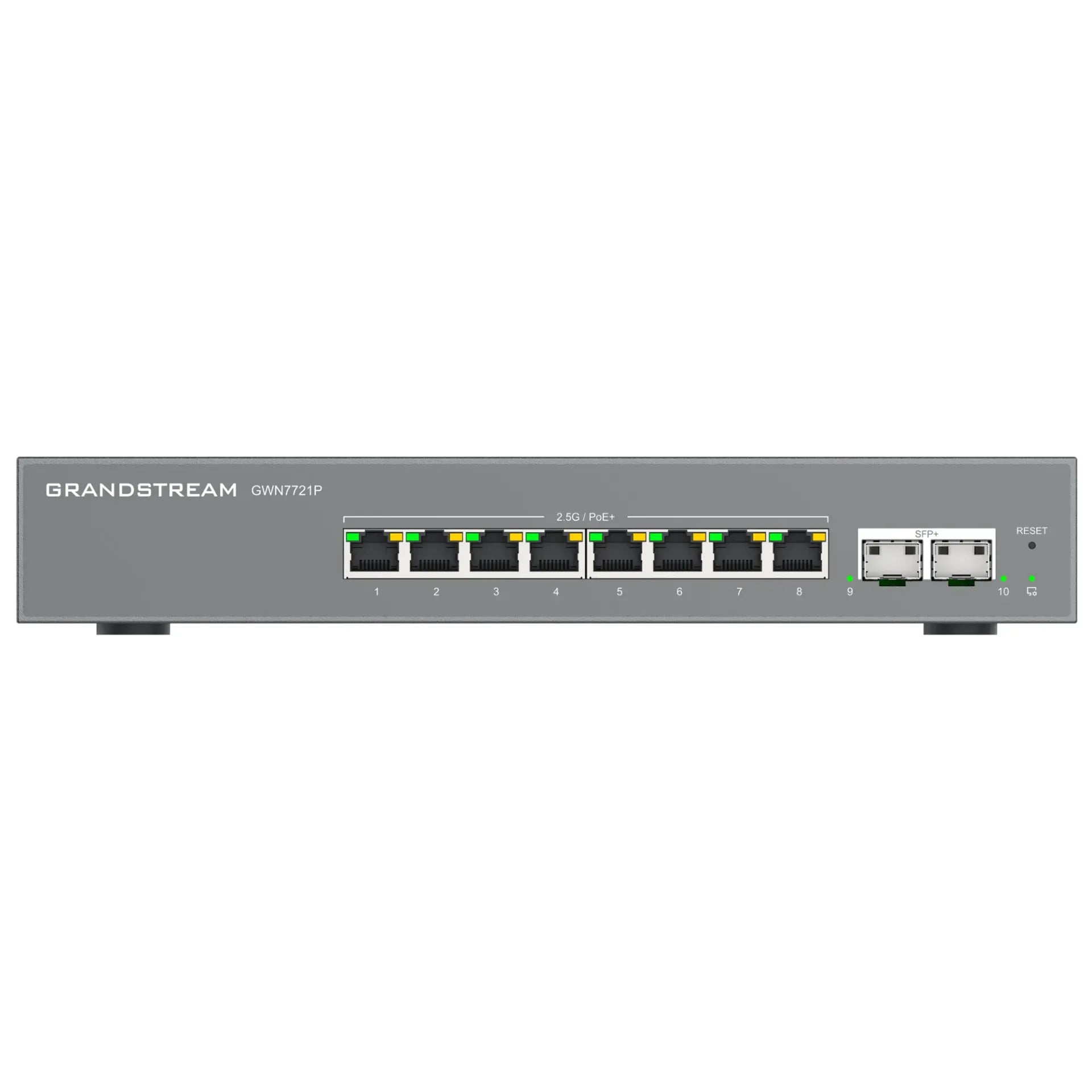 Grandstream GWN7721P PoE Network Switch 8x2.5GbE