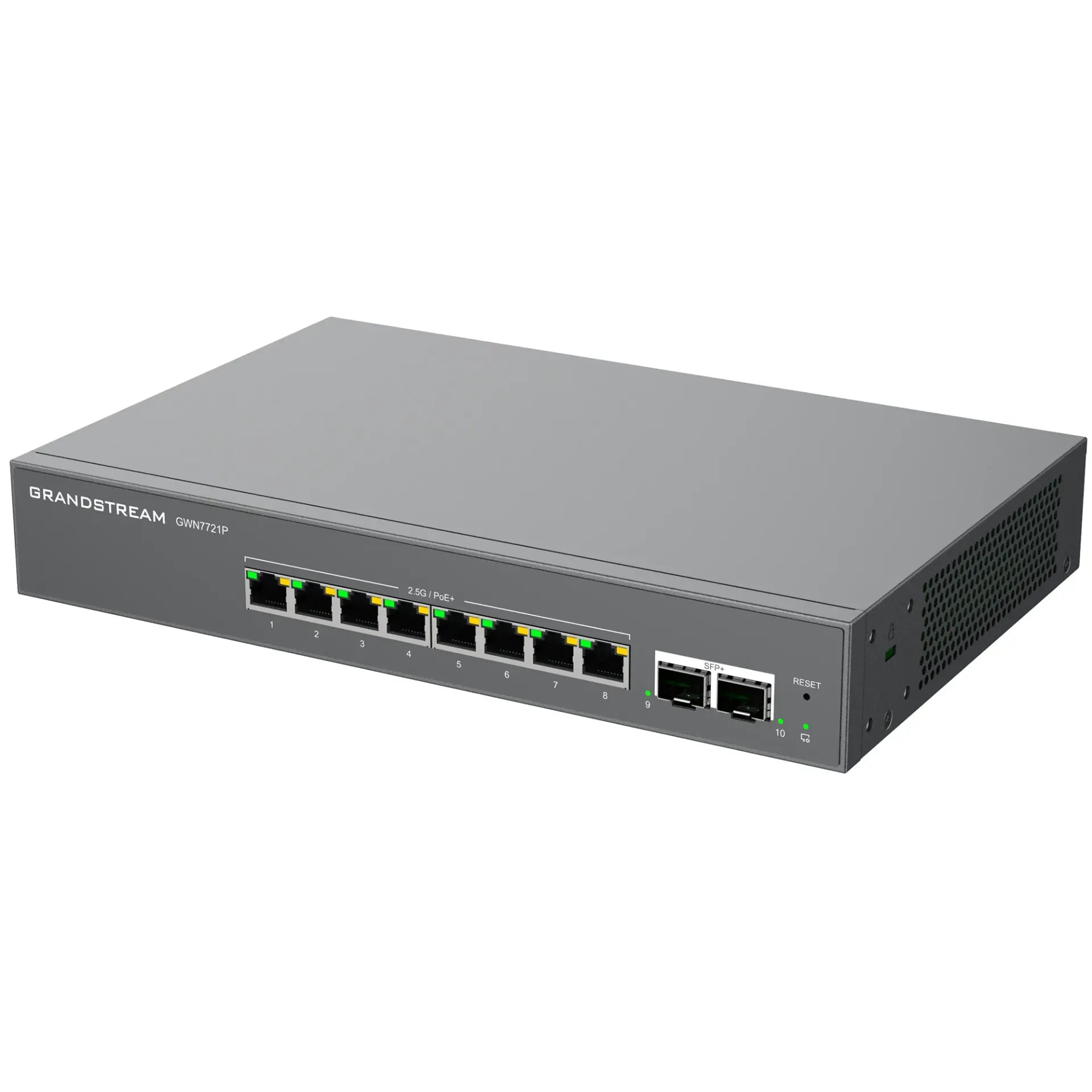 Grandstream GWN7721P PoE Network Switch 8x2.5GbE