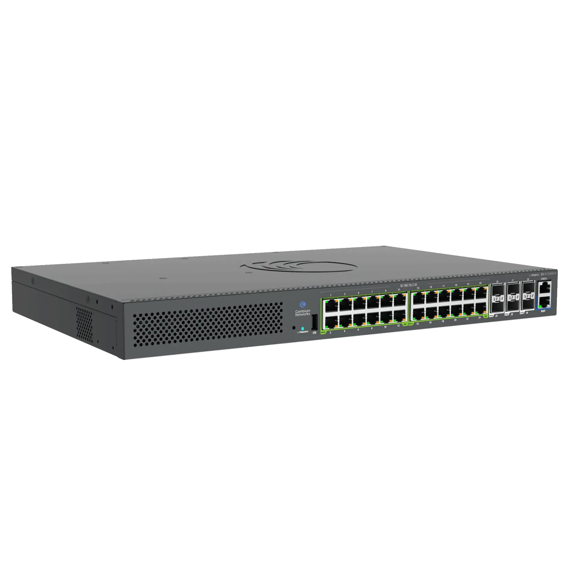 Cambium MXEX3030MXPA11 Cnmatrix EX3030RM P Intelligent Ethernet Switch US
