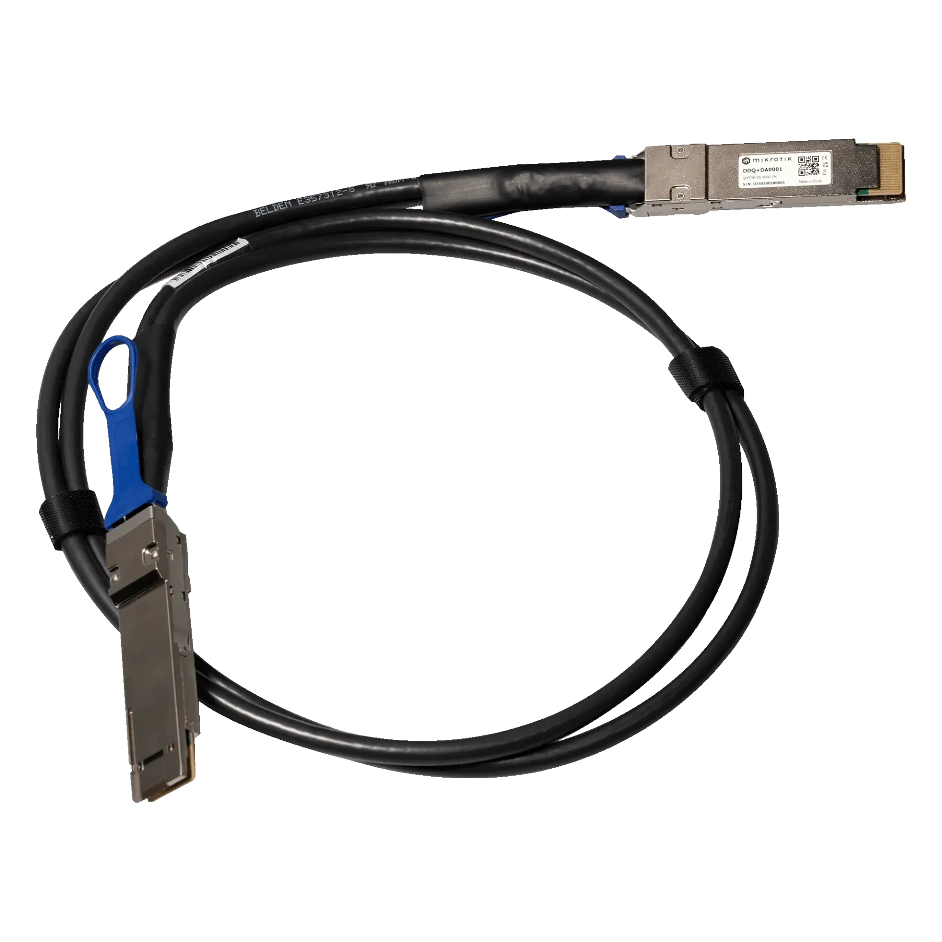MikroTik DDQ+DA0001 400G Direct Attach Cable 1m