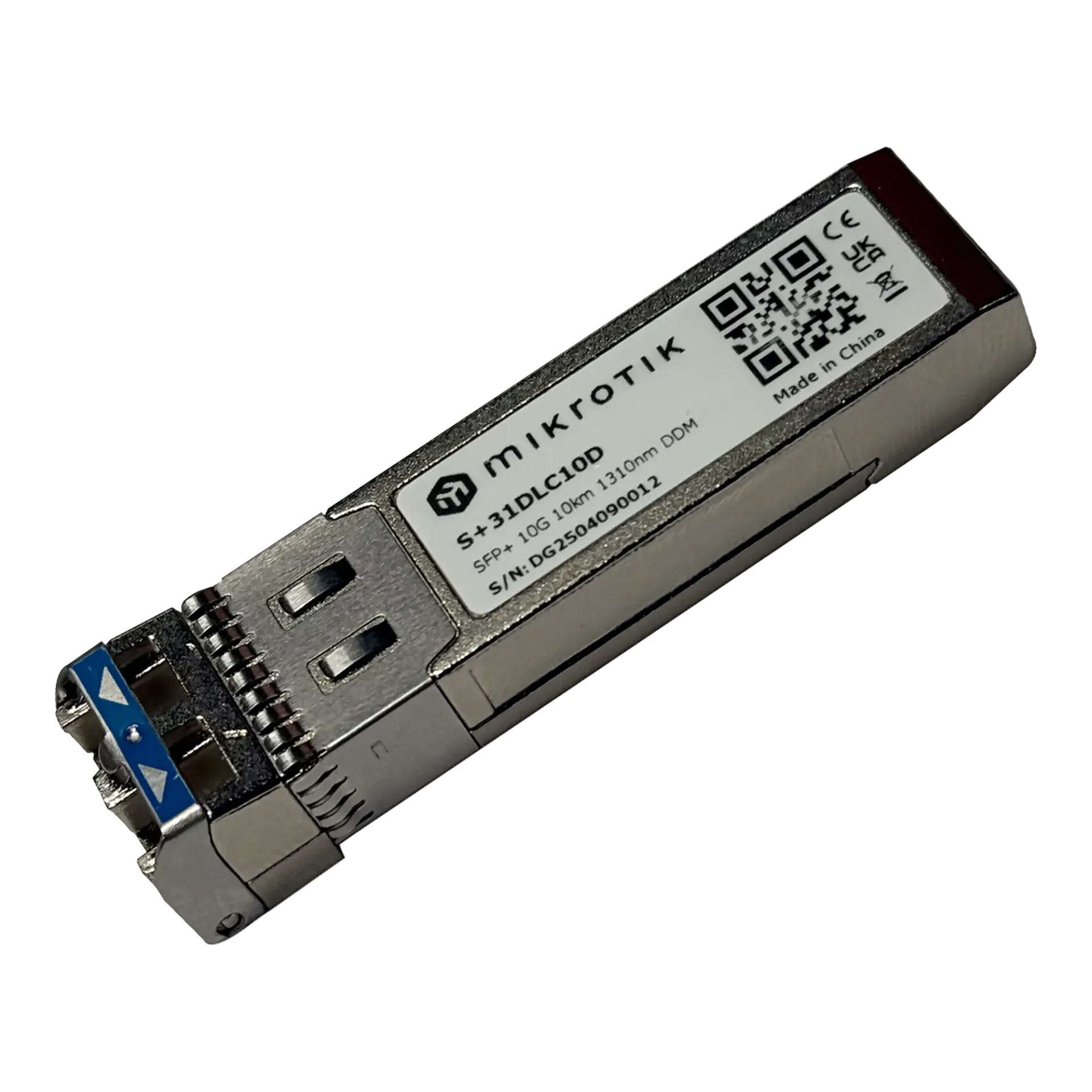 MikroTik S+31DLC10D Long-Distance Single-Mode 10G SFP+ Module