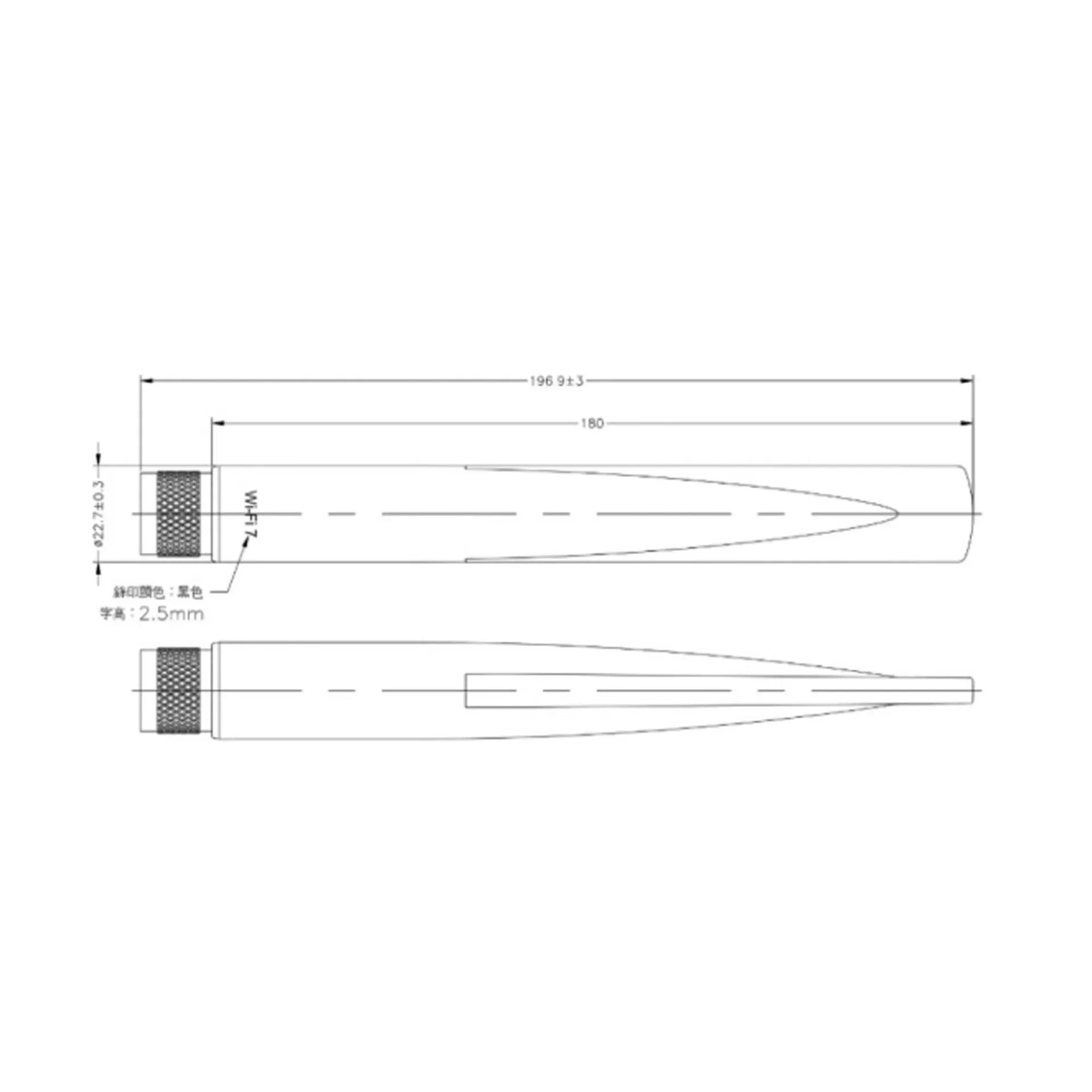Cambium ANT-OM-1X1-05 2.4/5/6GHz 5dBi Omni 1x1 Antenna